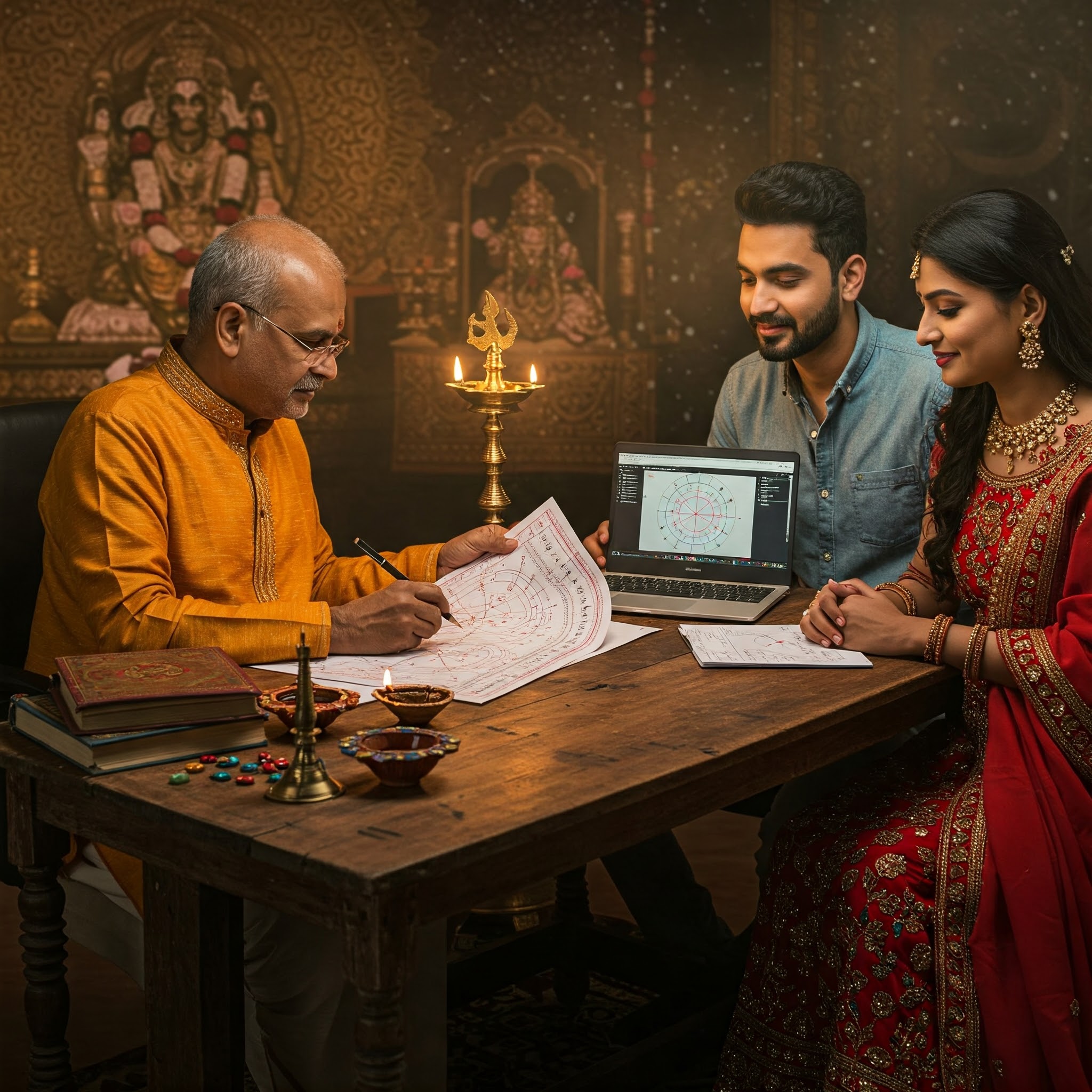 ✨ विवाह पूर्व कुंडली मिलान (Pre-Marriage Kundli Matching)